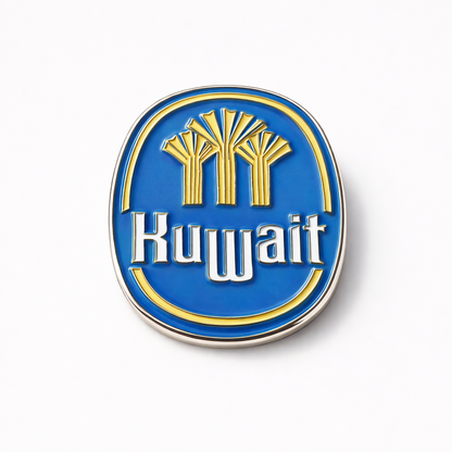 Metal Sticker of Kuwait Water Towers