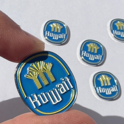 Metal Sticker of Kuwait Water Towers